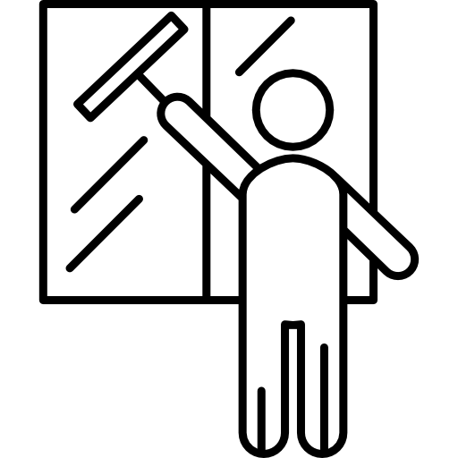 Glasreinigung Kategorie Icon - 1 Plus Hygiene