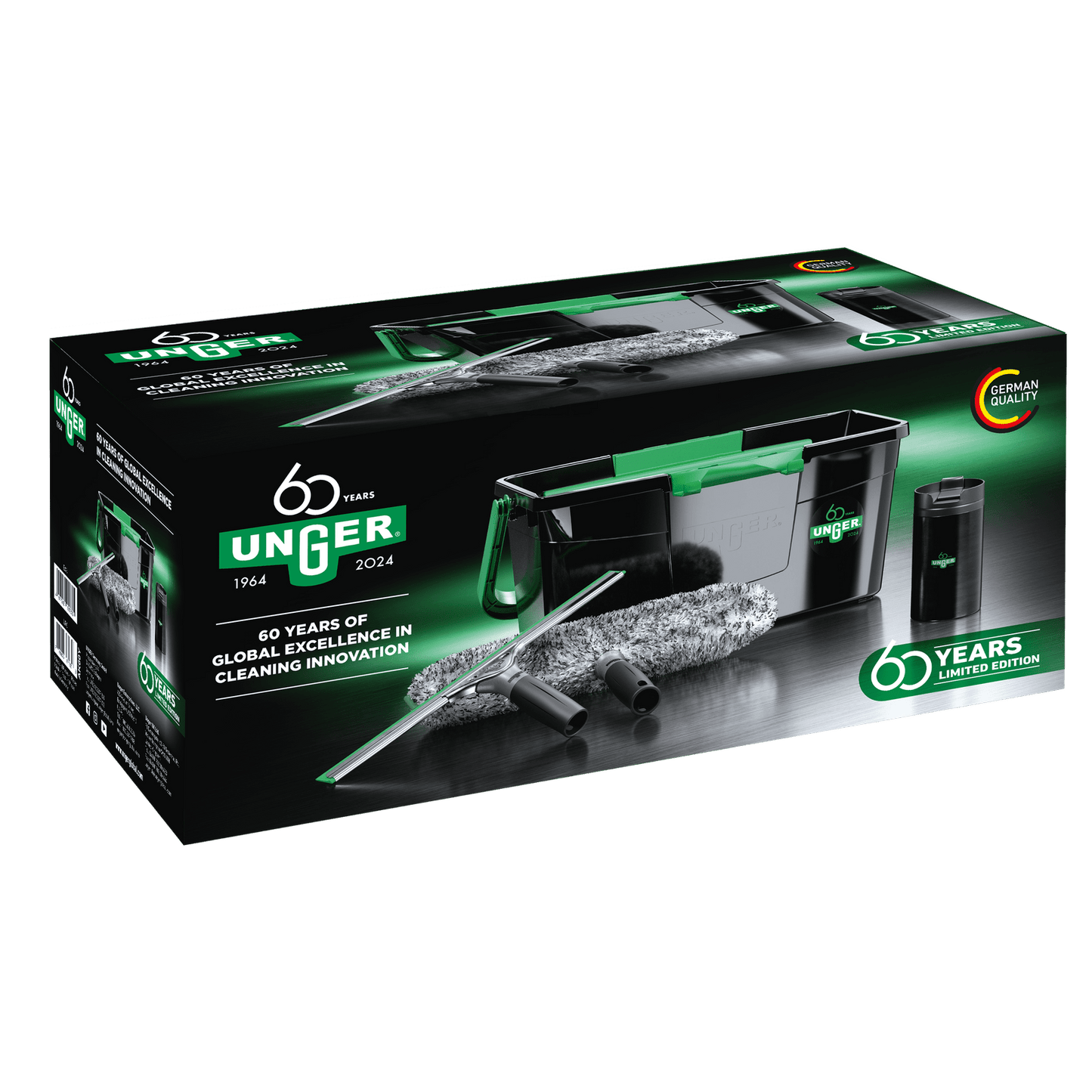 Unger 60 Jahre Limited Edition Fensterputz Set