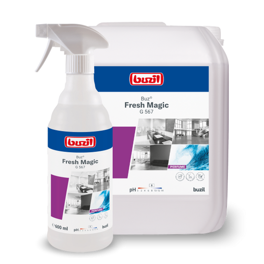 Buzil Buz® Fresh Magic G 567 Gebrauchsfertiger Raumspray mit Aktiv-Geruchsblocker