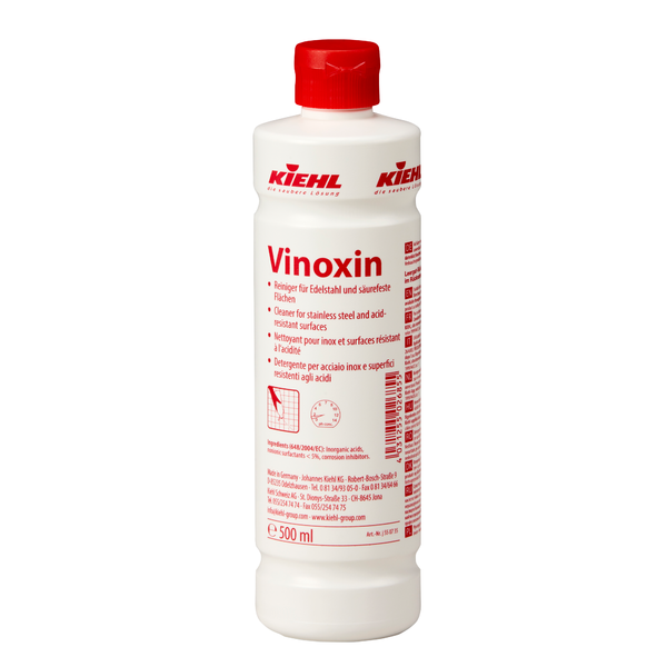 Kiehl Vinoxin Reiniger für Edelstahl und säurebeständige Flächen