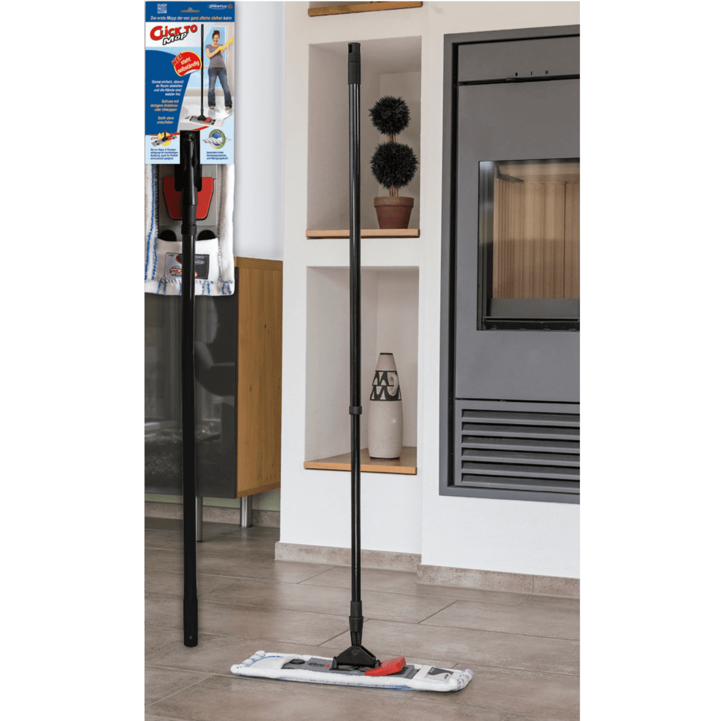Sprintus Click To Mopp 3 - Teiliges Bodenwisch Set