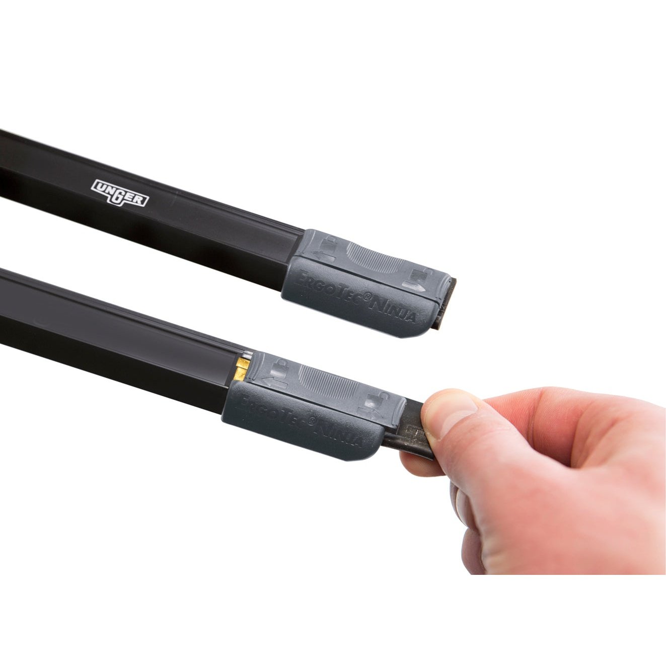 Unger Ergo Tec Ninja Alu - Schiene Glasreinigung Fensterwischer Ninja Profi