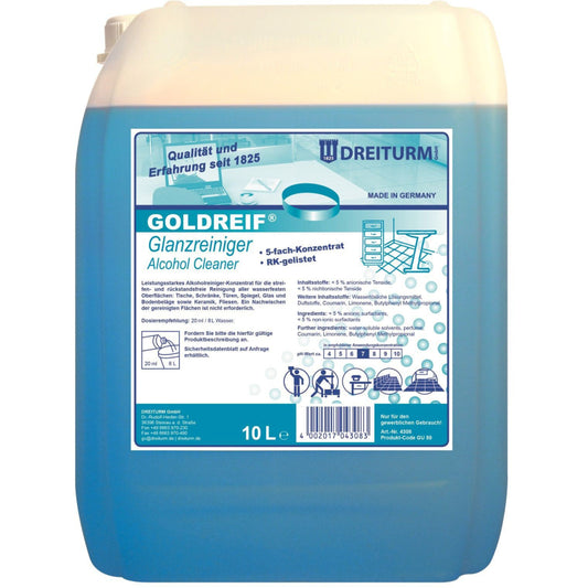 Dreiturm Goldreif® Glanzreiniger 1L/ 10L