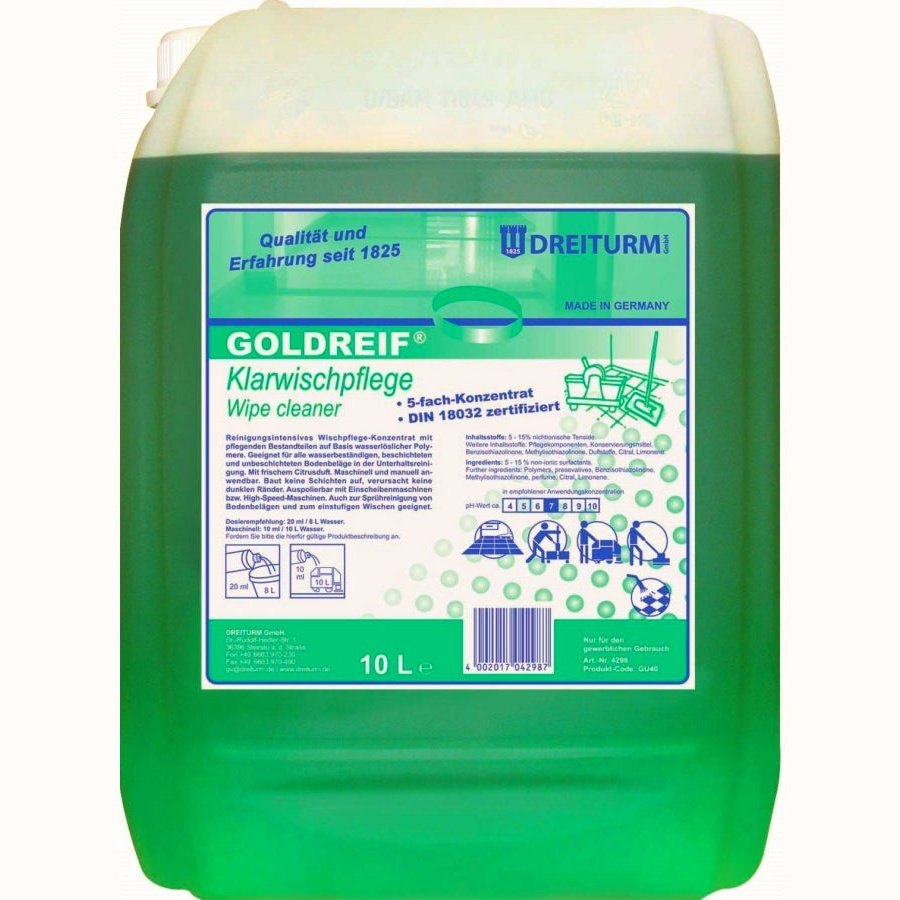 Dreiturm Goldreif® Klarwischpflege 1L / 10L
