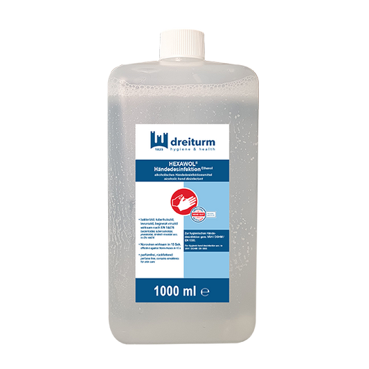 Dreiturm Hexawol Händedesinfektion 1L / 10L
