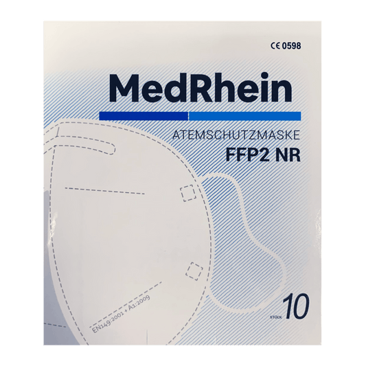 Atemschutzmasken FFP 2 Schwarz Med Rhein