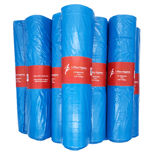 Müllsack Abfallsack 120L Typ 70 blau