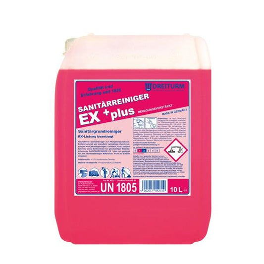 Sanitärreiniger EX +plus 1L / 10L Dreiturm