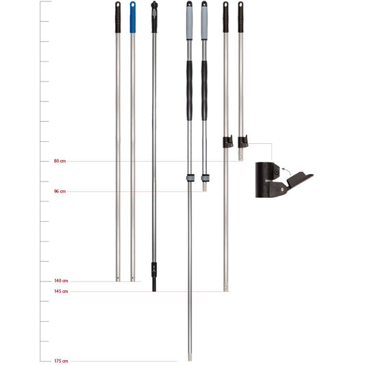 Teleskop-Aluminiumstiel Pro Sprintus
