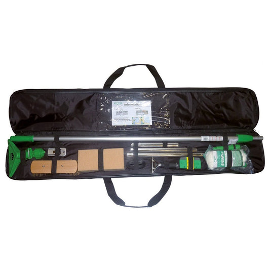 UNGER Reinigung Set in praktischer Nylon Tasche Transet 14 teilig