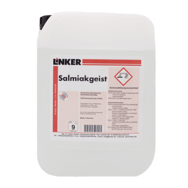 salmiakgeist dünger Linker Salmiakgeist Ammoniaklösung 10L – 1 Plus Hygiene GmbH