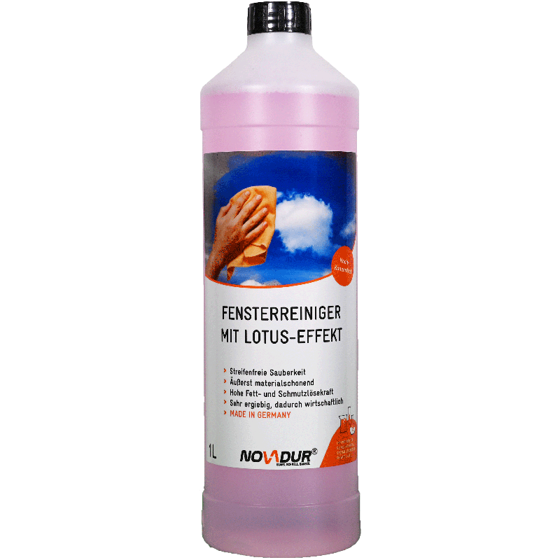 Novadur Fensterreiniger Lotus Effekt Glasreiniger 1L