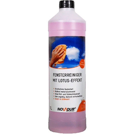 Novadur Fensterreiniger Lotus Effekt Glasreiniger 1L