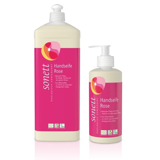 Handseife Rose 300ml / 1L