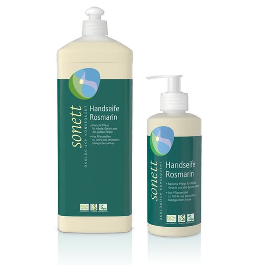 Handseife Rosmarin 300ml / 1L