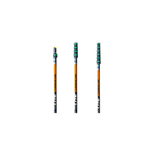 n Lite Carbon 24K CF33G Teleskopische Erweiterungsstange, 2-Teilig, 3,20m