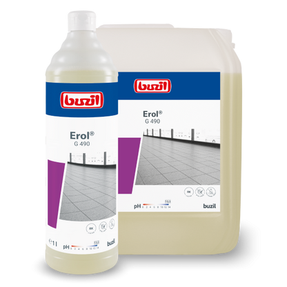 Buzil Erol® G 490 Alkalischer Intensivreiniger für Feinsteinzeugfliesen