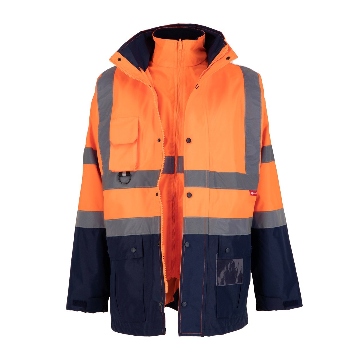 Armadillo Winterjacke in Neon-Orange Gr. S-3XL