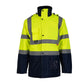 Armadillo Winterjacke in Neon-Gelb Gr. S-3XL