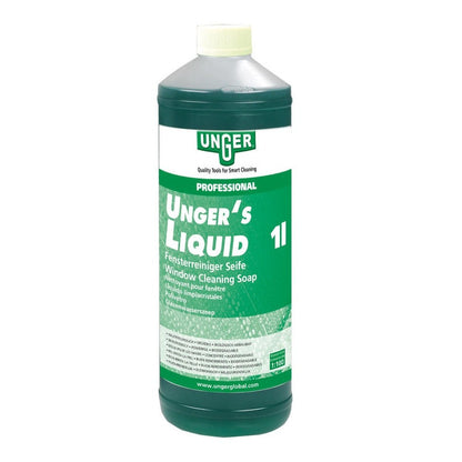 UNGER Unger's Liquid 1L / 5L Fensterreinigungsseife Glasreiniger fluessig Konzentrat