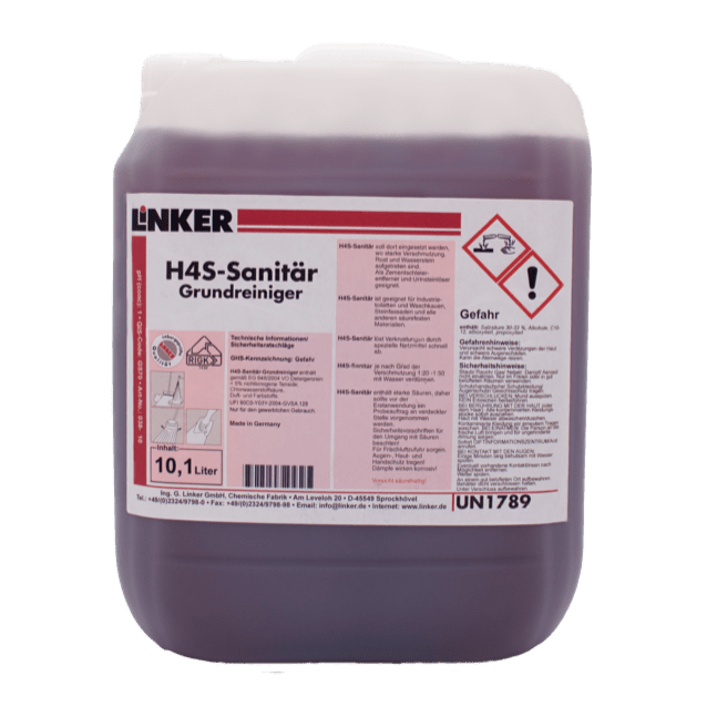 Linker H4S-Sanitär-Grundreiniger 1L / 10L