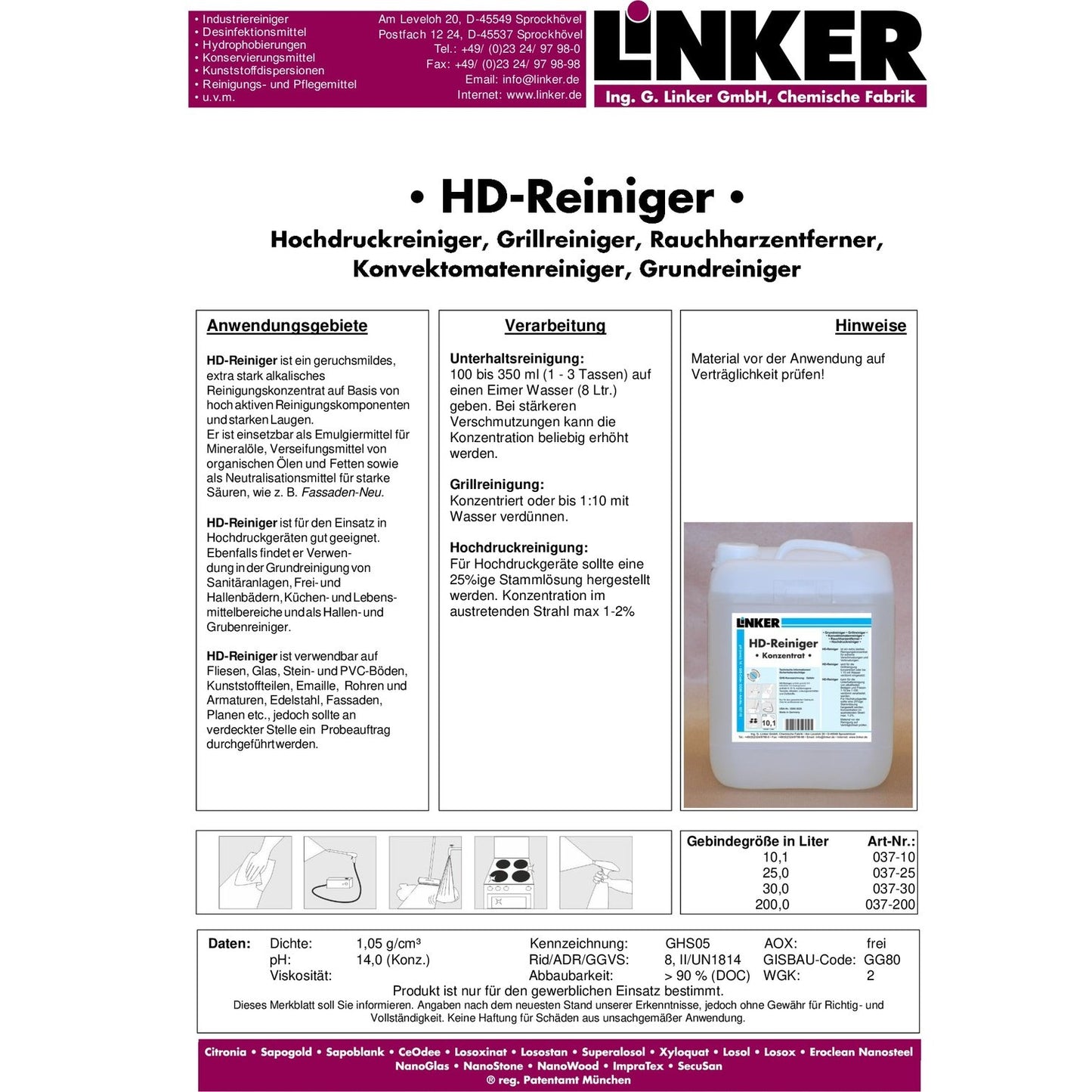 HD-Reiniger 10L