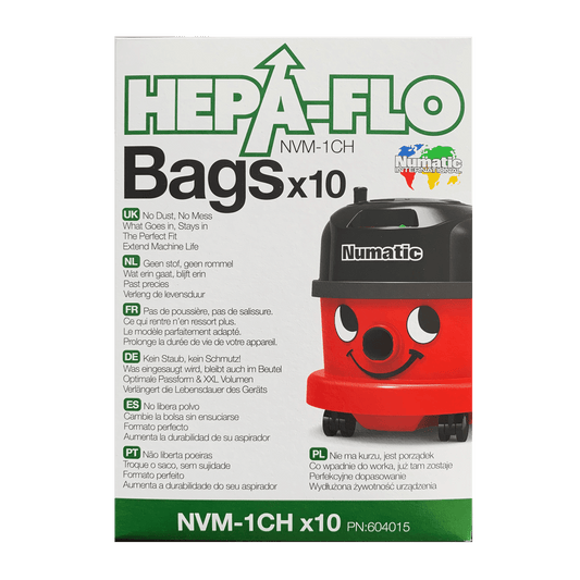 Numatic Hepa-Flo NVM-1CH Bags