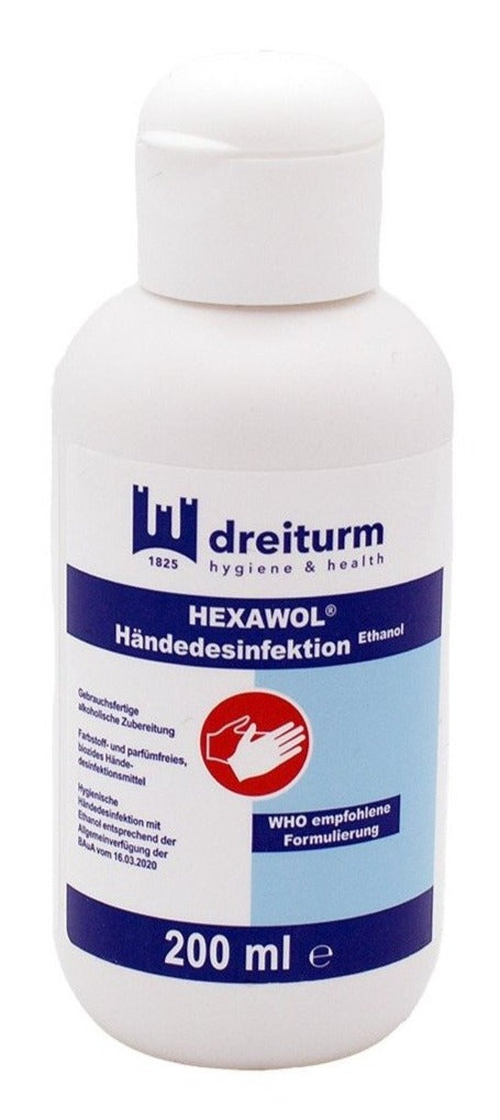 Hexawol Hand disinfection